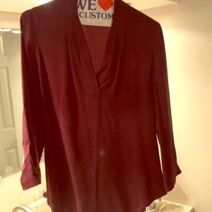 Maroon blouse